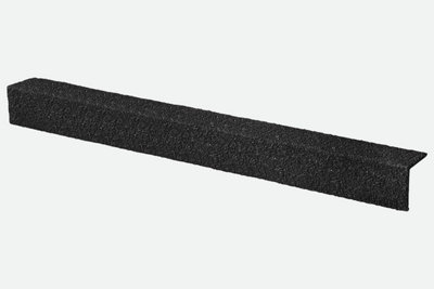 Anti-Slip GRP Stair Nosing 55mm x 55mm x 1.2m Black