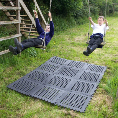 Anti-Slip Playground Safety Mat 4 Pack - 5