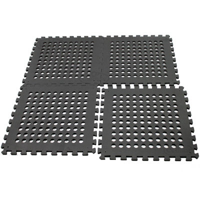 Anti-Slip Playground Safety Mat 4 Pack - 7