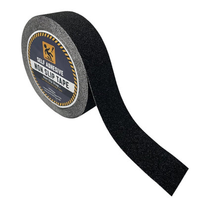AntiSlip Tape Black (18m x 5cm) Non Slip Grip Tape Roll DIY at B&Q
