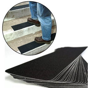 Anti Slip Tread Cleats Pre Cut Tiles 150mm x 610mm 1x Pack