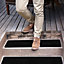 Anti Slip Tread Cleats Pre Cut Tiles 150mm x 610mm 3x Pack