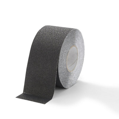 Anti Slip Waterproof Resistant Marine Safety-Grip Non Skid Tape perfect for Boats - Black 100mm x 18.3m
