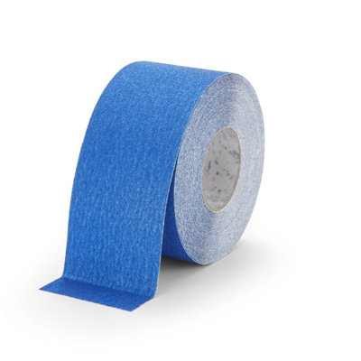 Anti Slip Waterproof Resistant Marine Safety-Grip Non Skid Tape perfect for Boats - Blue 100mm x 18.3m