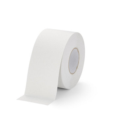 Anti Slip Waterproof Resistant Marine Safety-Grip Non Skid Tape perfect for Boats - White 100mm x 18.3m
