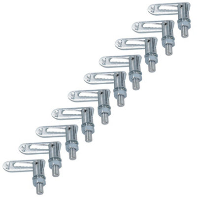 Antiluce Drop Catch Anti-Luce Fasteners M8 x 20mm Tail Gate Trailers ...