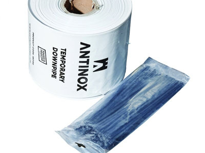 Antinox White Temporary Downpipe 200m x 200mm