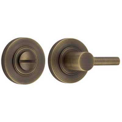 Antique Brass Easy Turn & Release Lock for Luxurious Homes - Door Handle