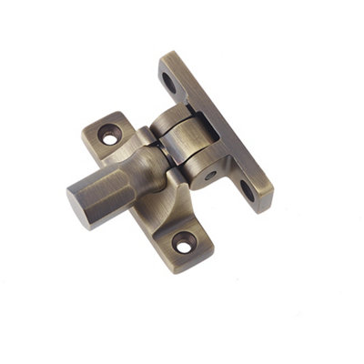 Antique Brass Fasteners - Pattern 2 for Crafting and DIY Projects - Window Fastener