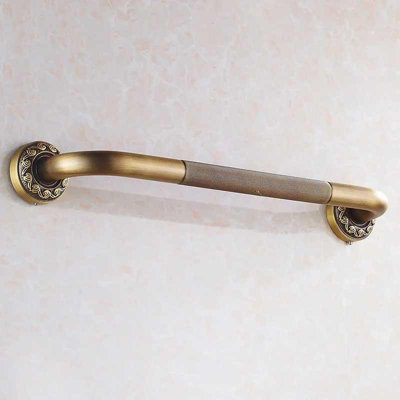 Antique Bronze Brass Safety Support Grab Rail Bar Handle Straight 520mm - 4