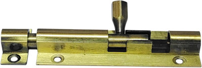 Antique Bronze Door Bolts Door Bolts Tower Bolt Lock with Screw for Bedroom Bathroom Toilet Shed Gate Cupboard 75mm Straight