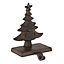 Antique Brown Christmas Tree Stocking Holder