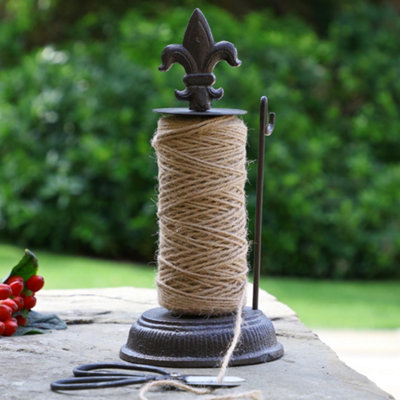 Antique Brown Outdoor Garden String Twine & Dispenser