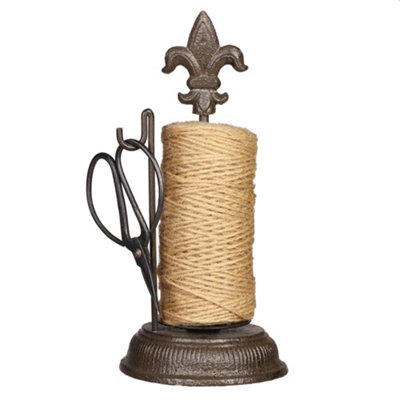 Antique Brown Outdoor Garden String Twine & Dispenser