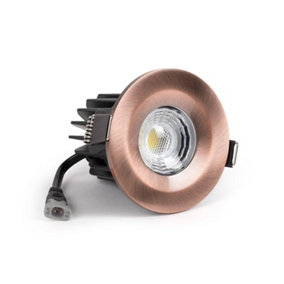 Antique Copper 10W LED Downlight - Warm & Cool White - Dimmable IP65 - SE Home