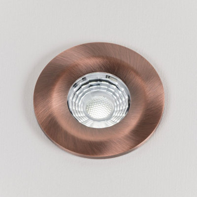 Antique Copper 10W LED Downlight - Warm & Cool White - Dimmable IP65 - SE Home