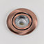 Antique Copper 6W LED Downlight - 3K Warm White - Dimmable & Tilt IP44 - SE Home