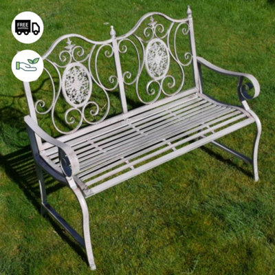 Metal garden benches discount b&q