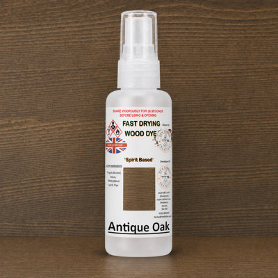 Antique Oak Exterior Wood Dye & Stain Quick Drying Spirit-Based Colour ...