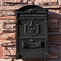 Antique Style Lockable Aluminum Letter Box