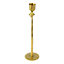 Antique Tall Gold  Table Decoration Candle Holder Stick