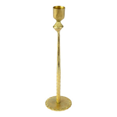 Antique Tall Gold  Table Decoration Candle Holder Stick