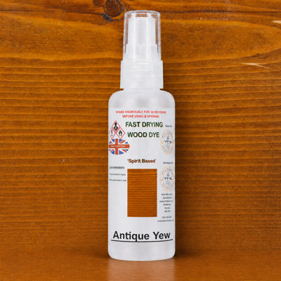 Antique Yew Exterior Wood Dye & Stain Quick Drying Spirit-Based Colour ...