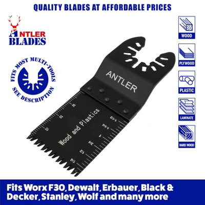 35mm Antler Wood Blades For Fein Multimaster Bosch Makita Milwaukee Multitool