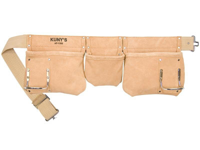 Ap-1300 Carpenter'S Apron 5 Pocket Suede Leather