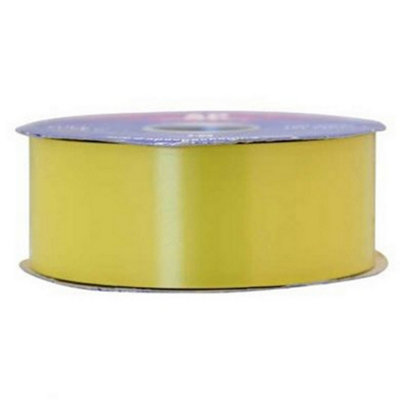 Apac 100 Yard Polypropylene Balloon Ribbon (12 Colours) Daffodil (One Size)