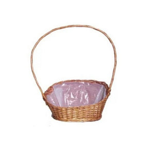 Apac Manhattan Wicker Basket Natural (One Size)