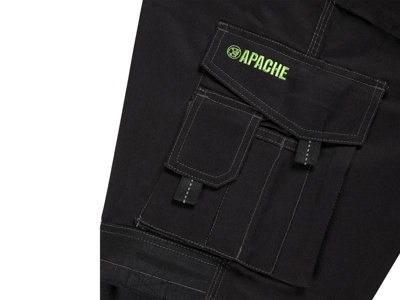 Apache APKHT Two Black 32/31 APKHT Black Holster Trousers Waist 32in Leg 31in - 6