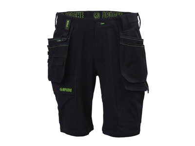 Apache WHISTLER 42W Whistler Black Stretch Holster Shorts Waist 42in APAWHISTL42