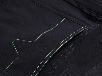 Apache WHISTLER 42W Whistler Black Stretch Holster Shorts Waist 42in APAWHISTL42 - 7