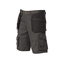 Apache Work Site Shorts Comfort Cargo Short Holster Pocket Rip Stop Material W34