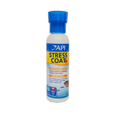 API STRESS COAT Aquarium Water Conditioner 118 ml Bottle DIY at B&Q