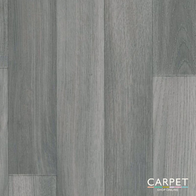 Apollo Oak Greige Wood Effect Vinyl Floor Sample 20cm x 28cm