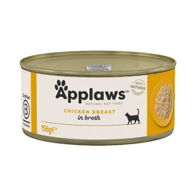 Applaws Cat Can Chicken Breast 156g (Pack of 24)