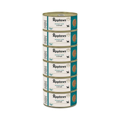Applaws Cat Can Ocean Fish 70g (Pack of 24) Price Comparisons | Compare The Build