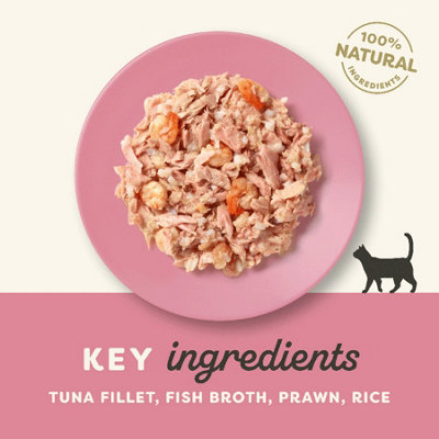 Applaws Cat Can Tuna Fillet & Prawn 70g (Pack of 24)