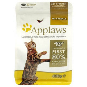 Applaws Cat Dry Adult Chicken 400g