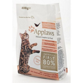 Applaws Cat Dry Adult Salmon 400g