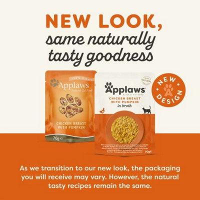 Applaws Cat Pouch Chicken & Pumpkin 70g x 12