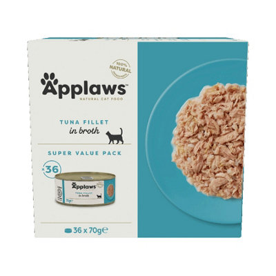 Applaws Cat Tin Tuna Bulk Pack (36x70g)