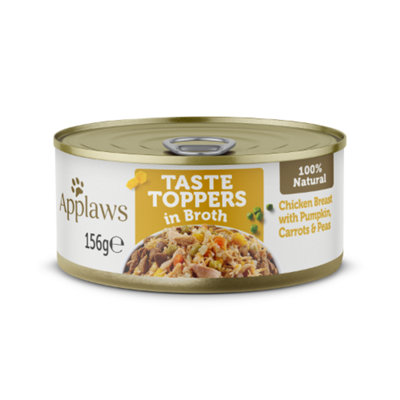 Applaws TNN Chicken Pumpkin Carrot & Peas In Broth Tin 12 x 156g