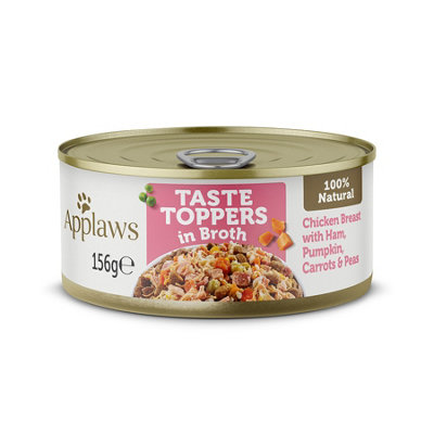 Applaws TTN Chicken Ham & Veg In Broth Tin 12 x 156g