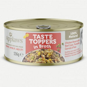 Applaws TTN Chicken Ham & Veg In Broth Tin 12 x 156g
