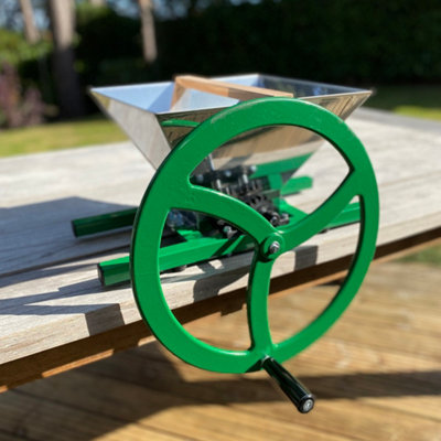 Apple Scratter Pulping Machine with Manual Crank Handle