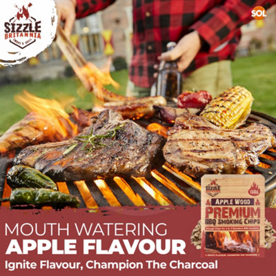 Bbq smoking wood chunks best sale