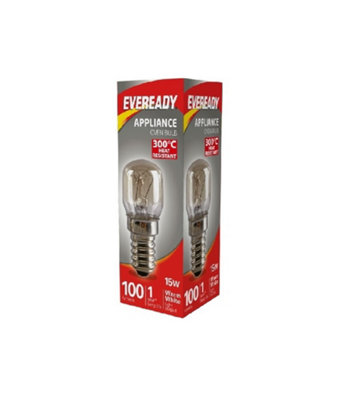 Appliance Oven Bulb 15W Warm White Eveready 100 Lumens 240V Heat Resistant